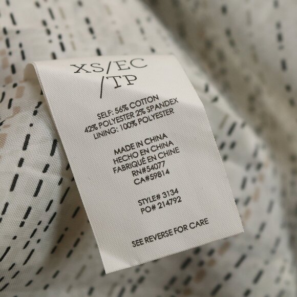 CAbi Camille Trench Coat #3134 French Style Pockets Gray Snakeskin MSRP $199 - Picture 5 of 6